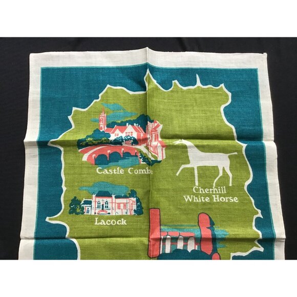 Wiltshire Tea Towel Federation of Womens Institutes Irish Linen - Picture 3 of 7